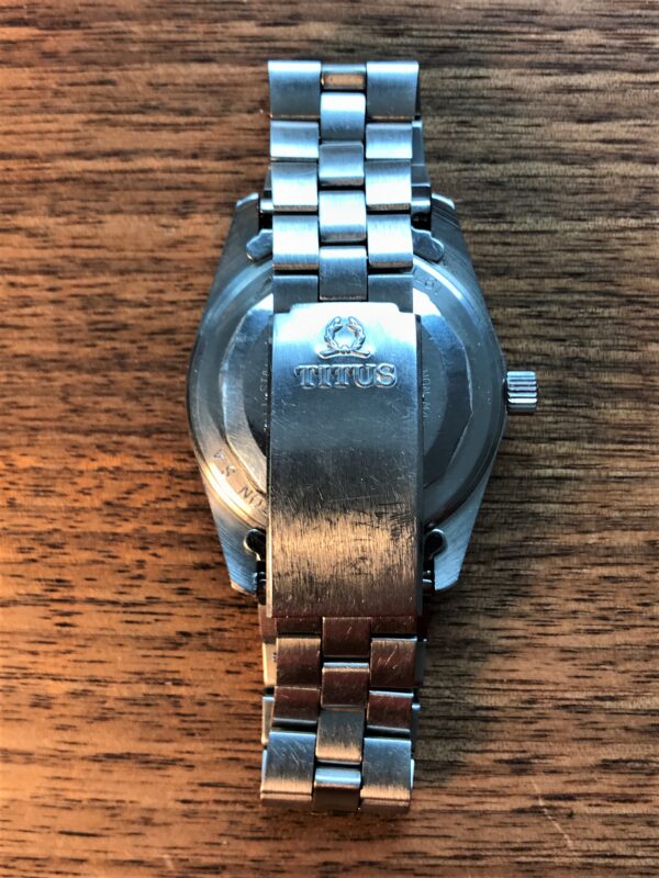 Titus Vintage Calypsomatic 8895 Big Crown ChronoScope Collector Watches