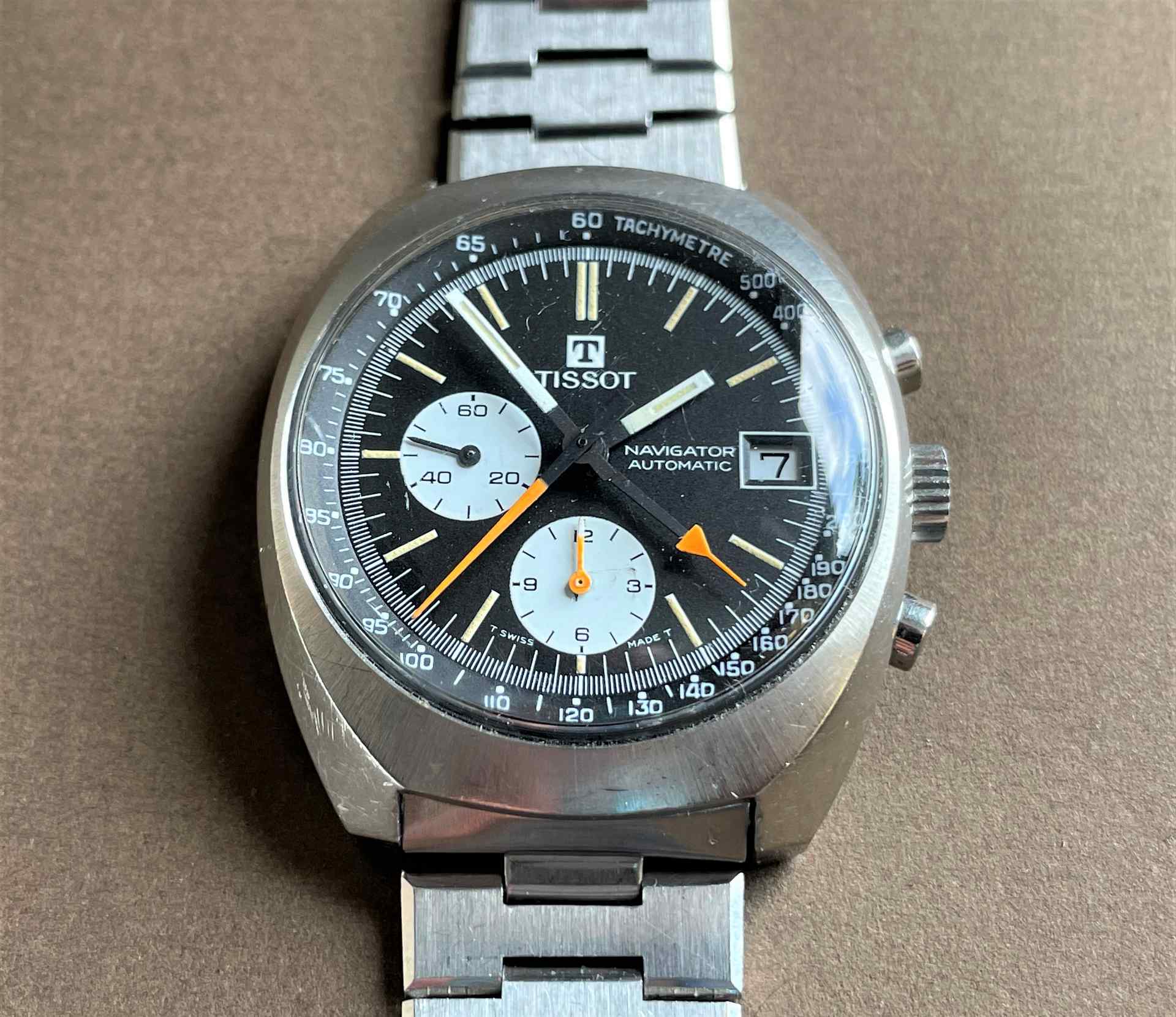 Tissot Tissot Navigator Ref. 45501 Kal. 1341 Chronograph SERVICED – Bild 3