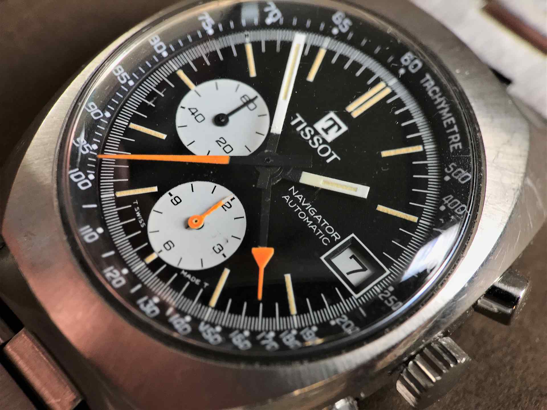 Tissot Tissot Navigator Ref. 45501 Kal. 1341 Chronograph SERVICED – Bild 14