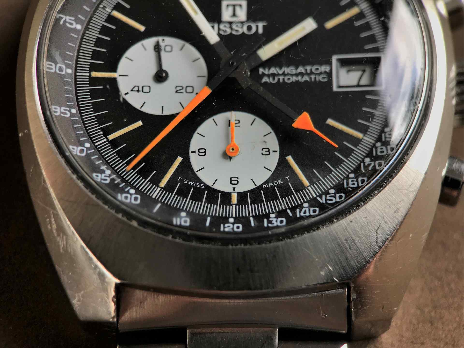 Tissot Tissot Navigator Ref. 45501 Kal. 1341 Chronograph SERVICED – Bild 13