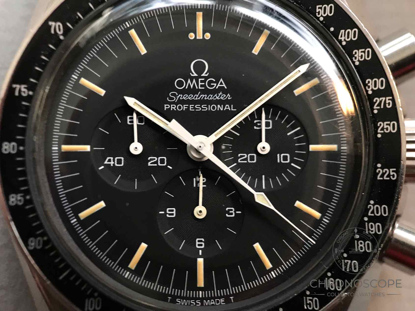 Omega Speedmaster Professional Moonwatch, tritium dial, serviced, 1997 - Image 5