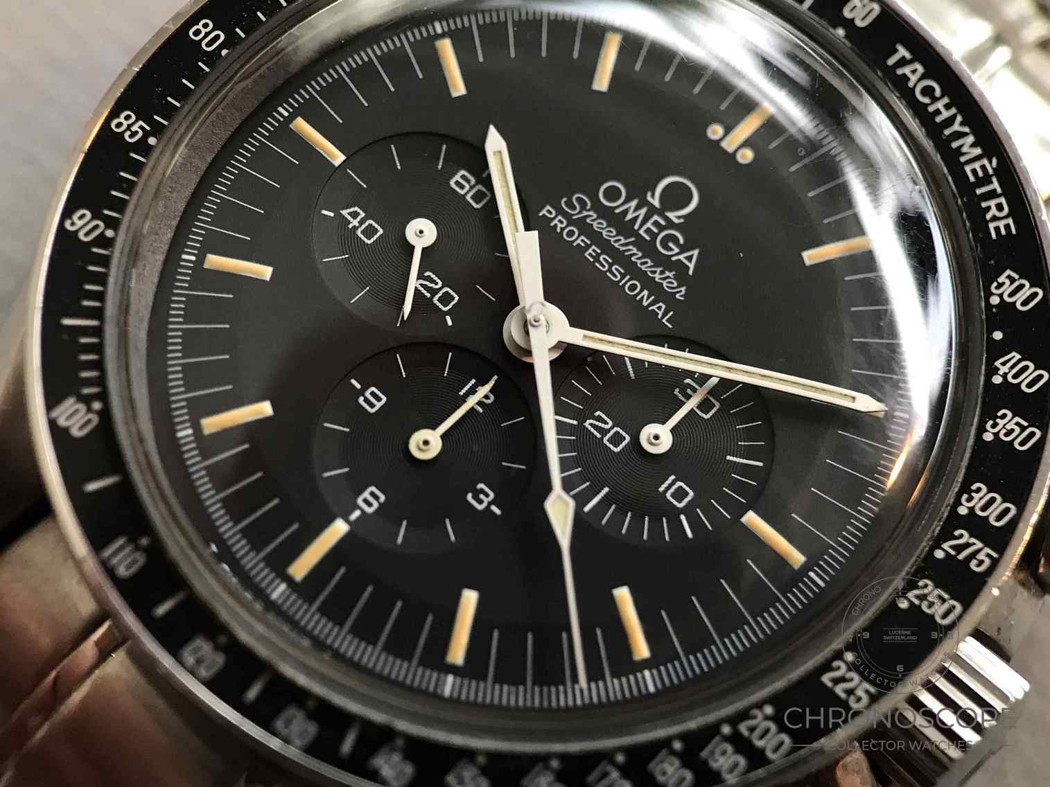 Omega Speedmaster Professional Moonwatch, tritium dial, serviced, 1997 - Image 12