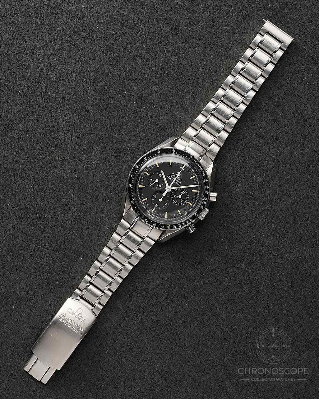 Omega Speedmaster Professional Moonwatch, tritium dial, serviced, 1997 - Image 6