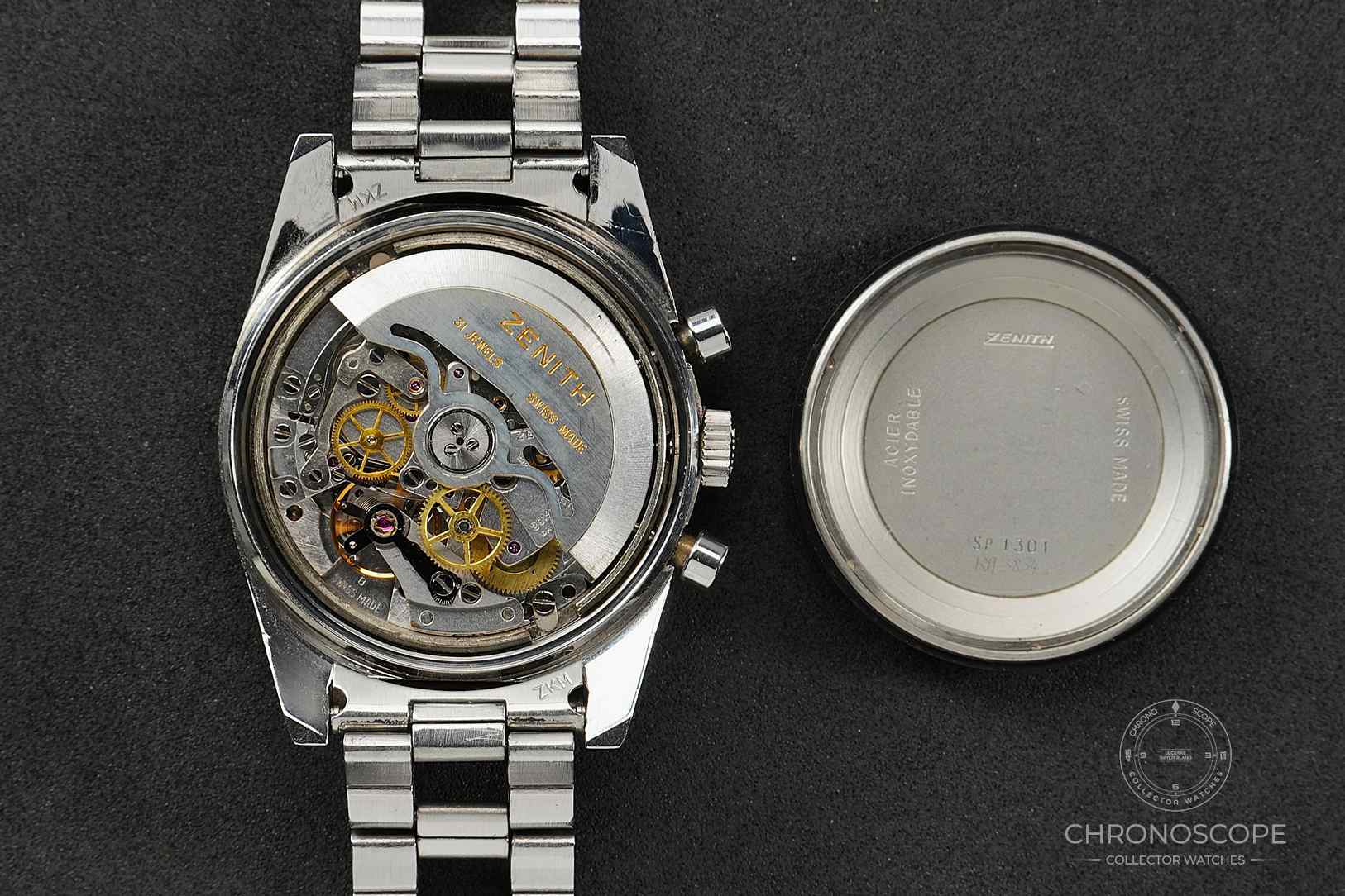 Zenith Vintage “El Primero” chronograph ref. A385 – Bild 5