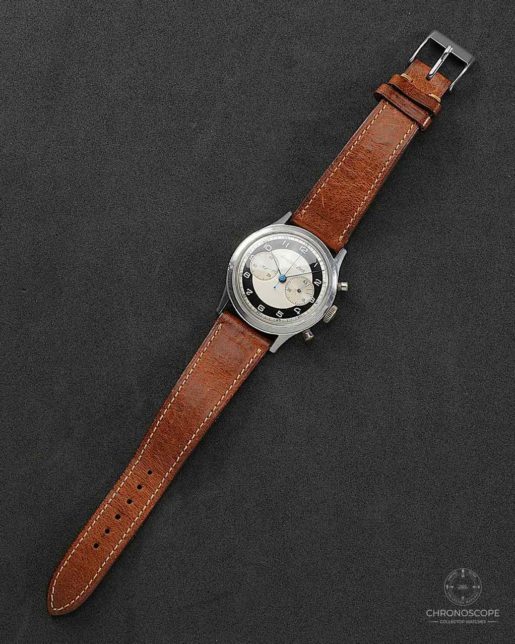Excelsior Park Vintage Bullseye Chronograph ref. 2315-2 oversize 38mm case – Bild 6
