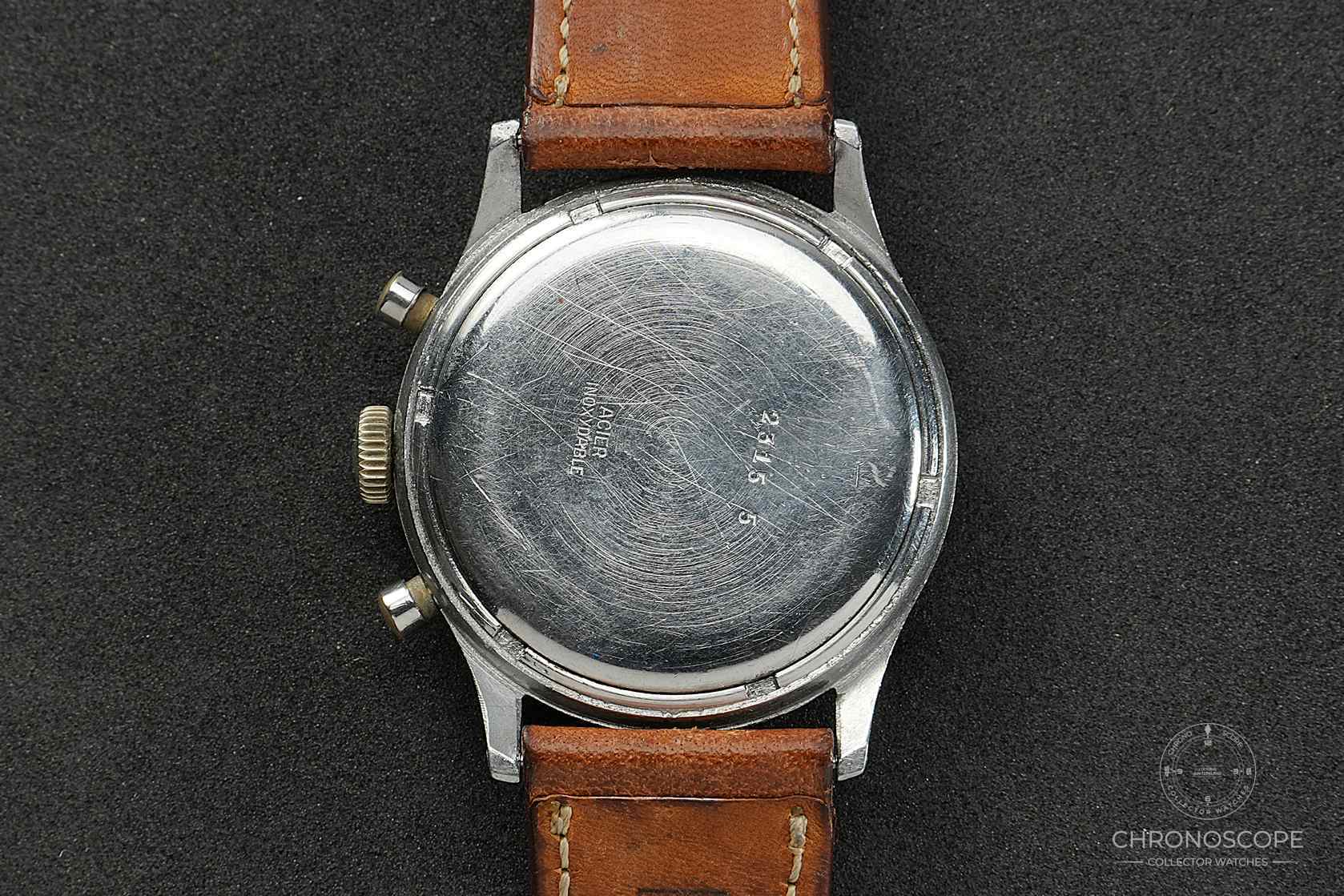 Excelsior Park Vintage Bullseye Chronograph ref. 2315-2 oversize 38mm case – Bild 8