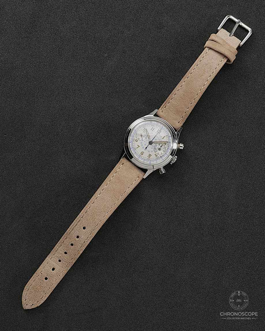 SOLD - Excelsior Park Vintage multiscale dial Chronograph Cal. EP4 - serviced - Image 7