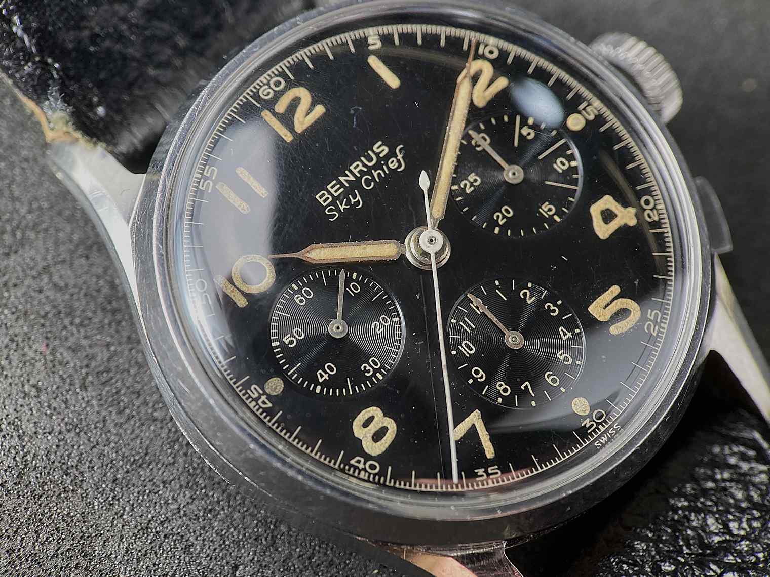 Benrus Sky Chief Chronograph Reference G280F, serviced - Image 2