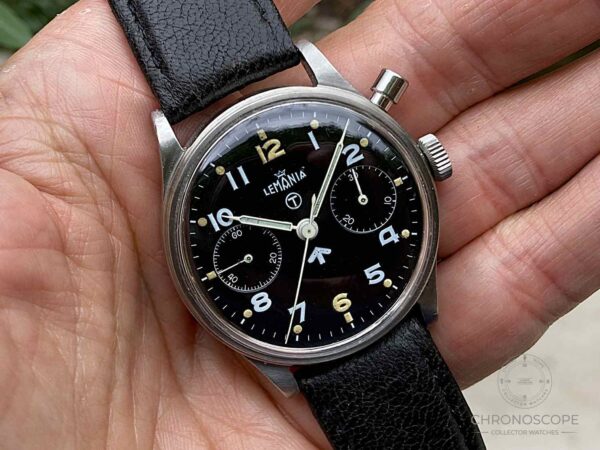 SOLD - Lemania Monopusher Chronograph For The British Royal Navy Reference 0552/920-3305 - Image 2