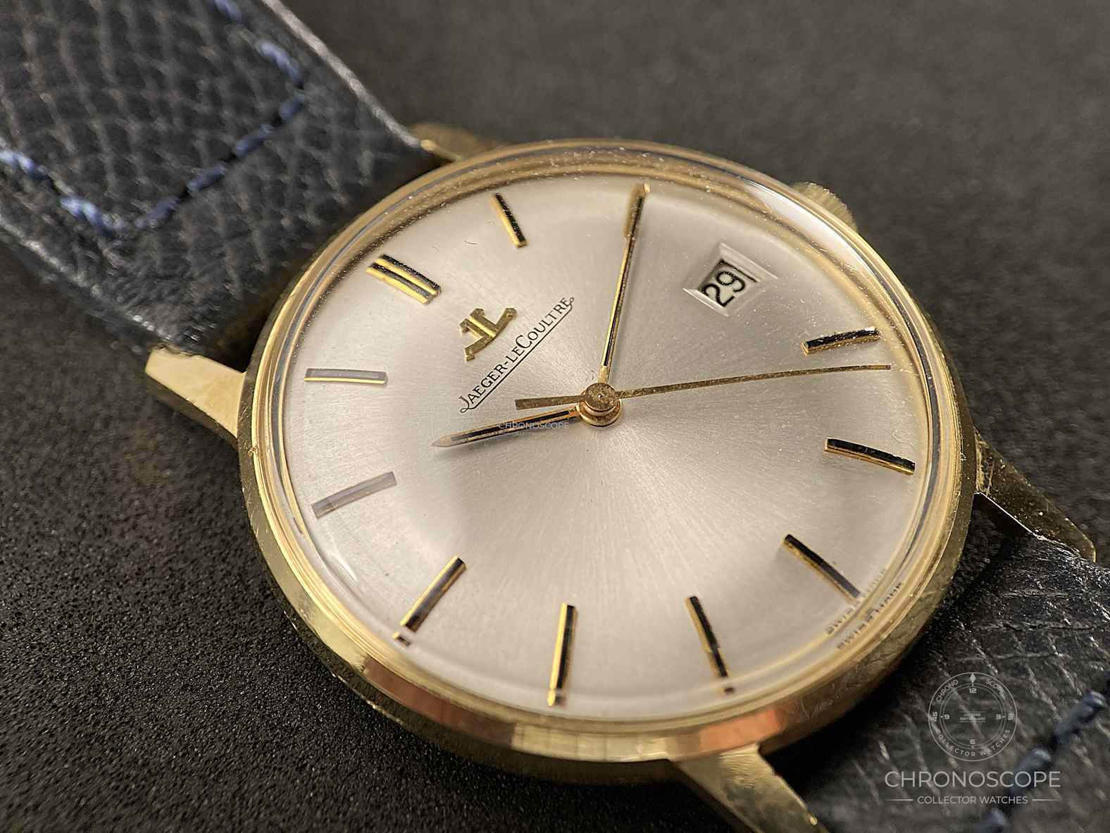 Vintage JLC “Calatrava” Cal. 886 in 18k gold. Ref. 20007 - Image 11