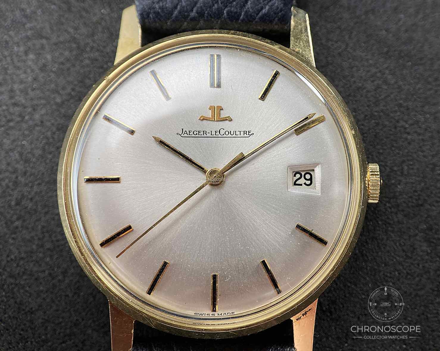 Vintage JLC “Calatrava” Cal. 886 in 18k gold. Ref. 20007 - Image 10