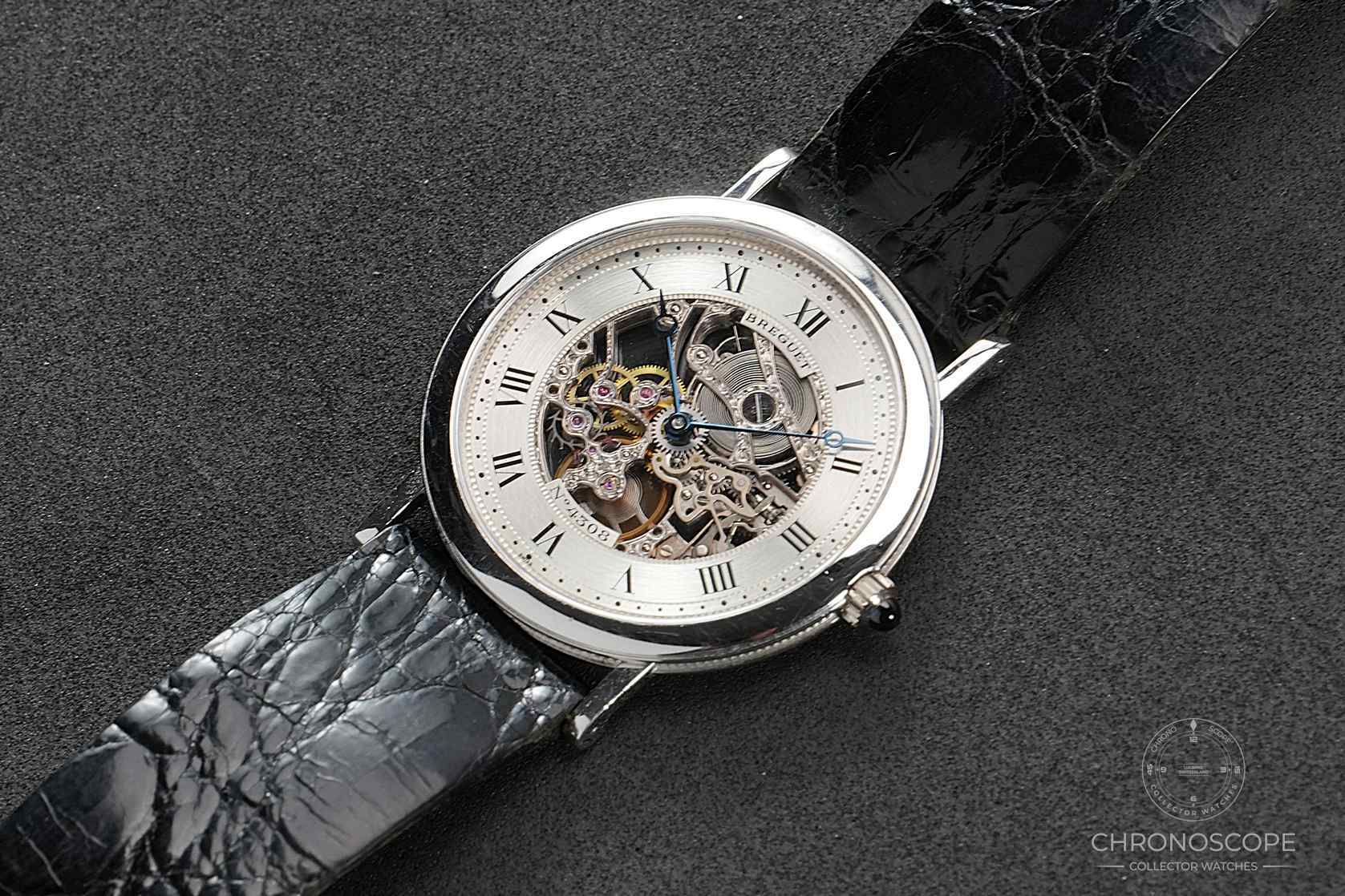 SOLD - Breguet Ulra Slim Open Work Dial – 18k white gold Skeleton – Bild 2