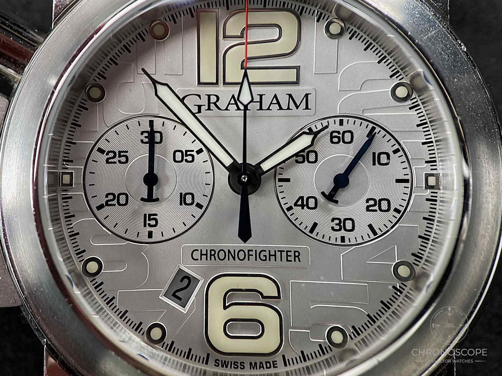Graham Chronofighter Chronograph R.A.C Reference 2CRBS – Bild 9