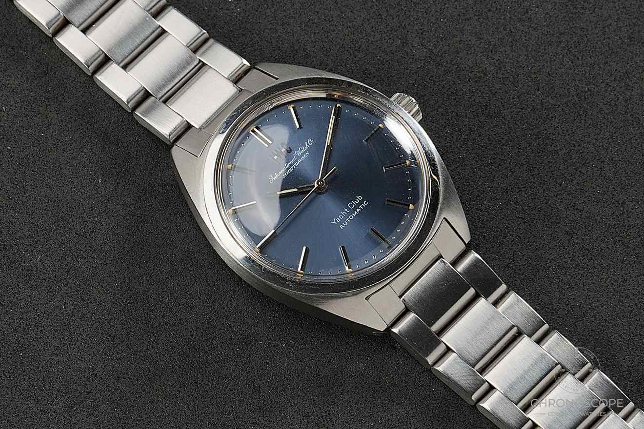 IWC Yacht Club original blue dial & steel bracelet - Image 2