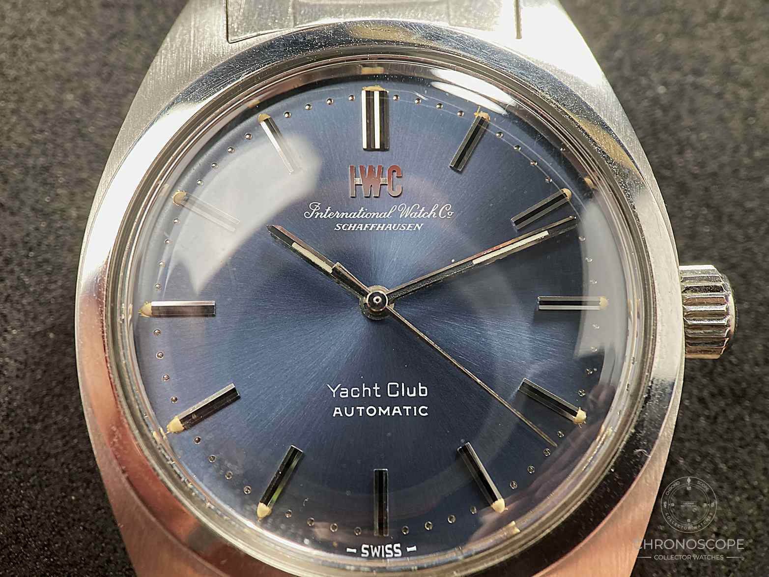 IWC Yacht Club original blue dial & steel bracelet - Image 13