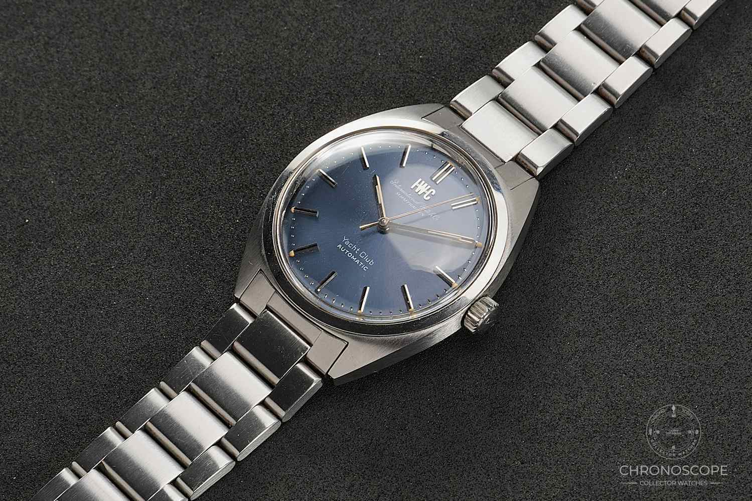 IWC Yacht Club original blue dial & steel bracelet - Image 3