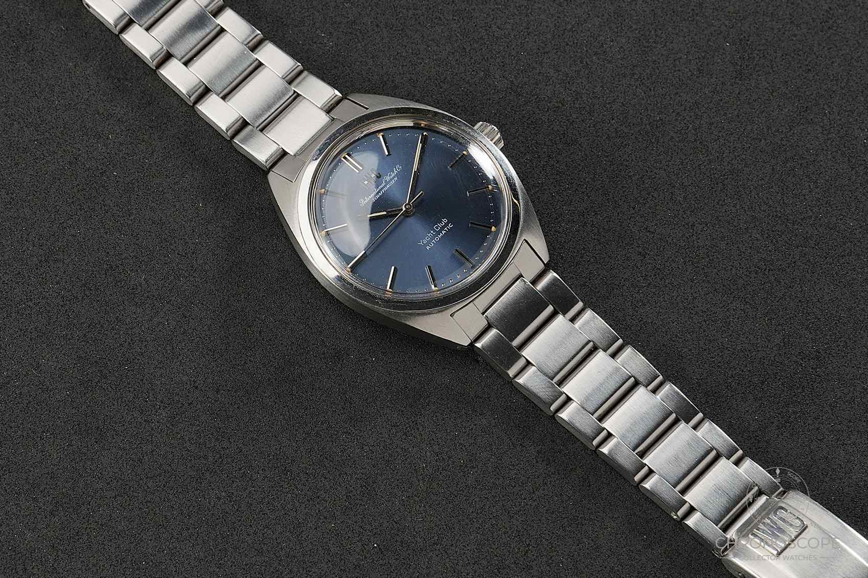 IWC Yacht Club original blue dial & steel bracelet - Image 11