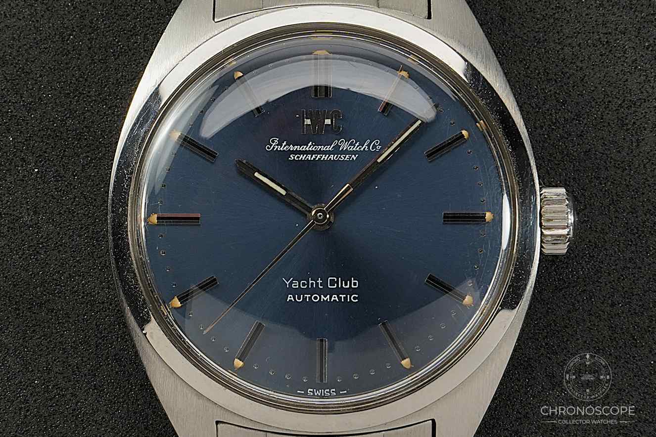IWC Yacht Club original blue dial & steel bracelet - Image 4