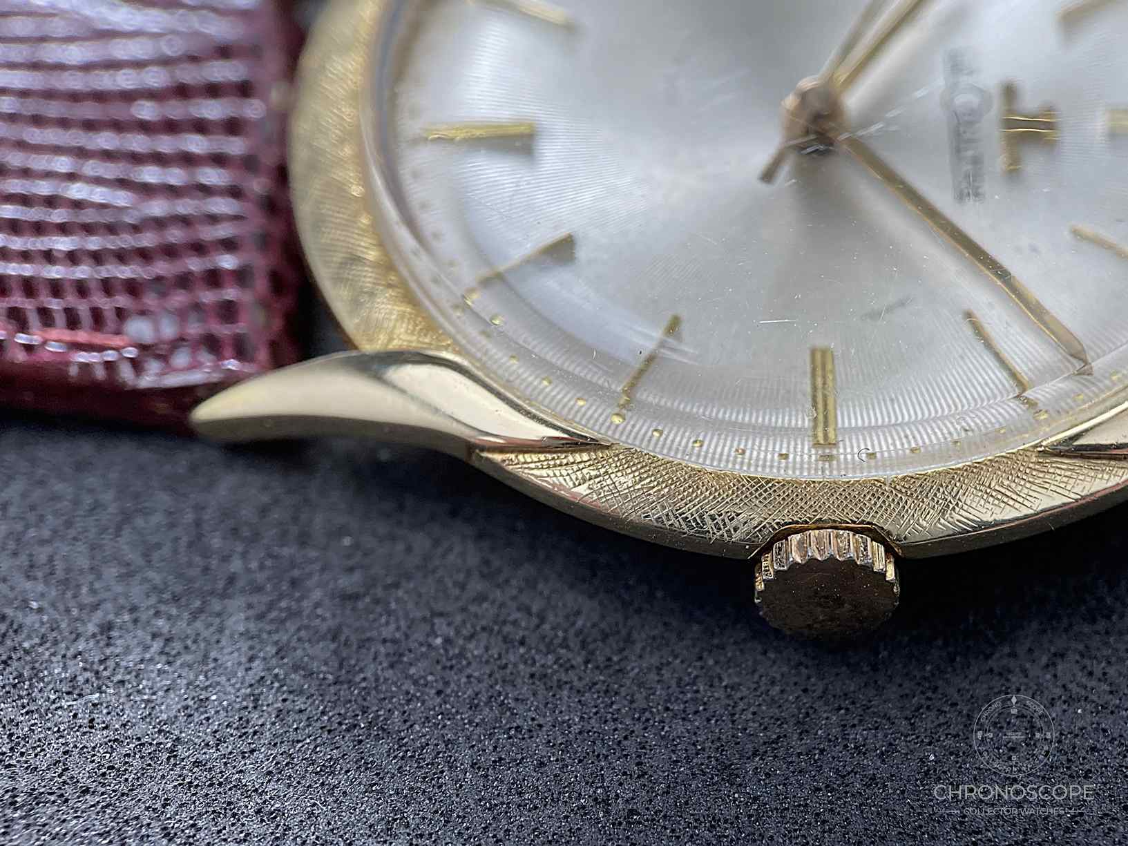 LeCoultre 14k Yellow Gold Dress Watch, Florentine Case and Fancy Lugs – Bild 13