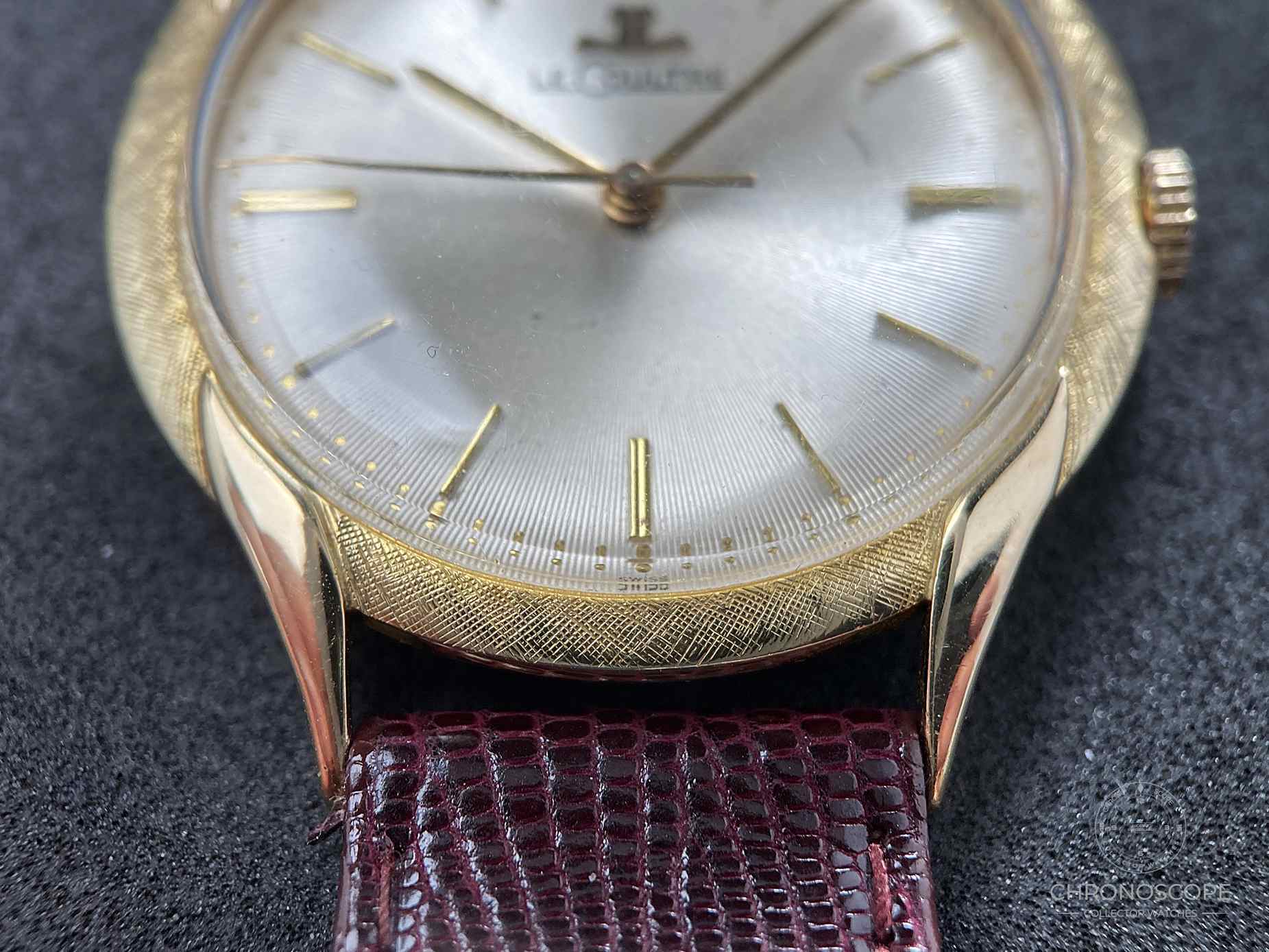 LeCoultre 14k Yellow Gold Dress Watch, Florentine Case and Fancy Lugs – Bild 12