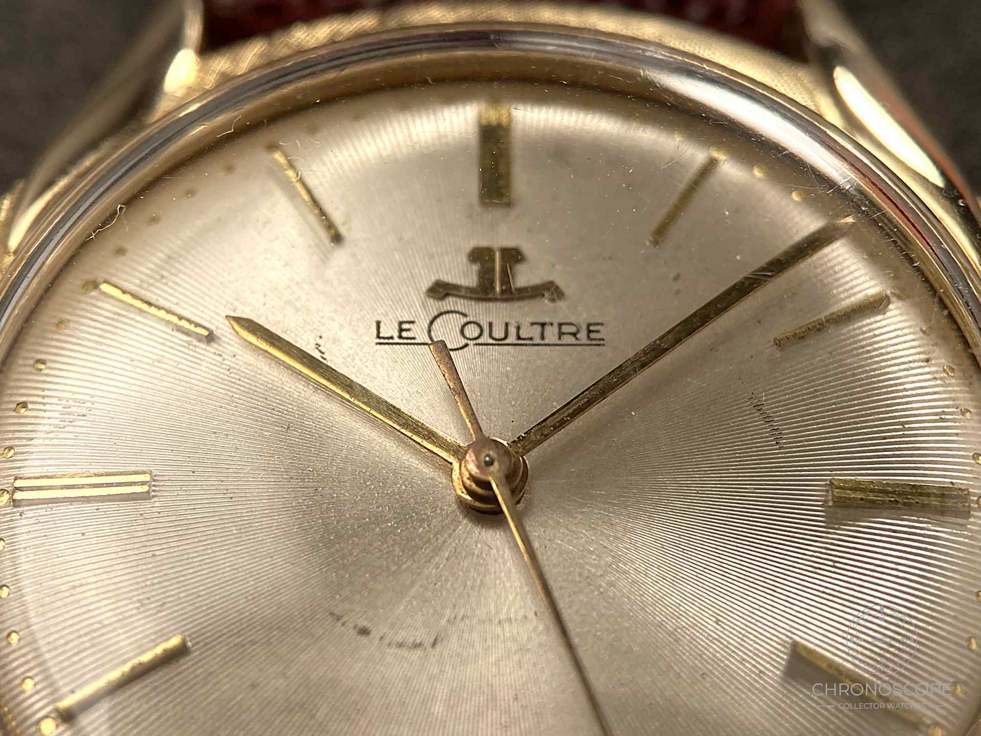 LeCoultre 14k Yellow Gold Dress Watch, Florentine Case and Fancy Lugs – Bild 10