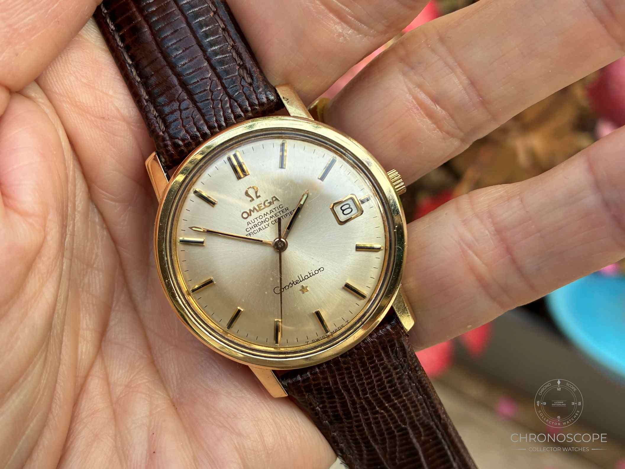 Omega Constellation gold-steel Ref. 168.010 , unpolished – Bild 11