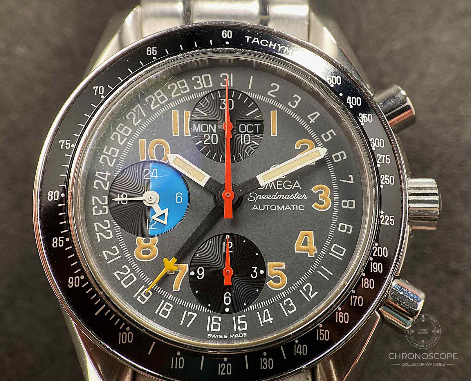 Omega Speedmaster Day Date Mark 40, original tritium dial with perfect patina - Image 13