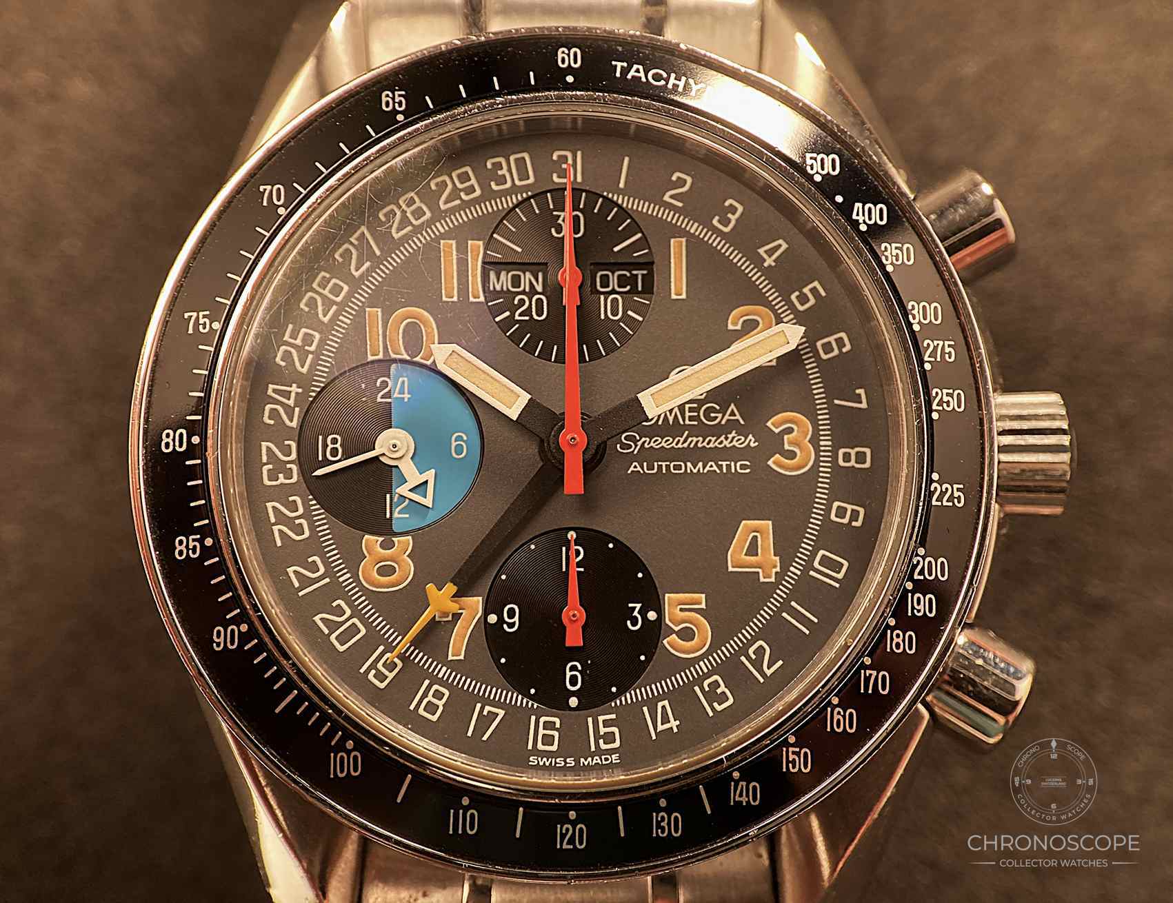 Omega Speedmaster Day Date Mark 40, original tritium dial with perfect patina - Image 12