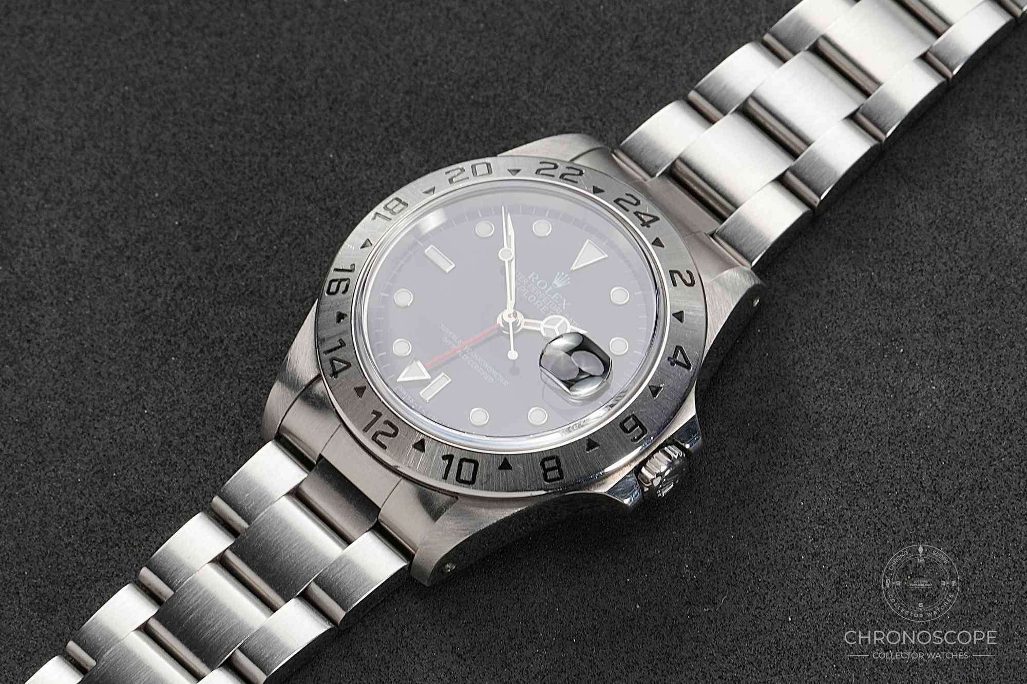 SOLD - Rolex Explorer II tritium dial sold 1998 in Spain, box and papers - Image 7