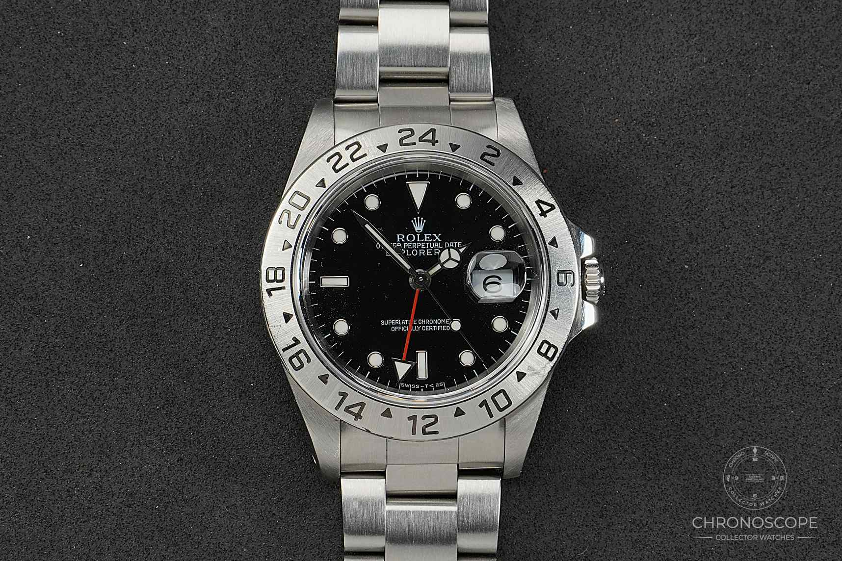 SOLD - Rolex Explorer II tritium dial sold 1998 in Spain, box and papers - Image 9