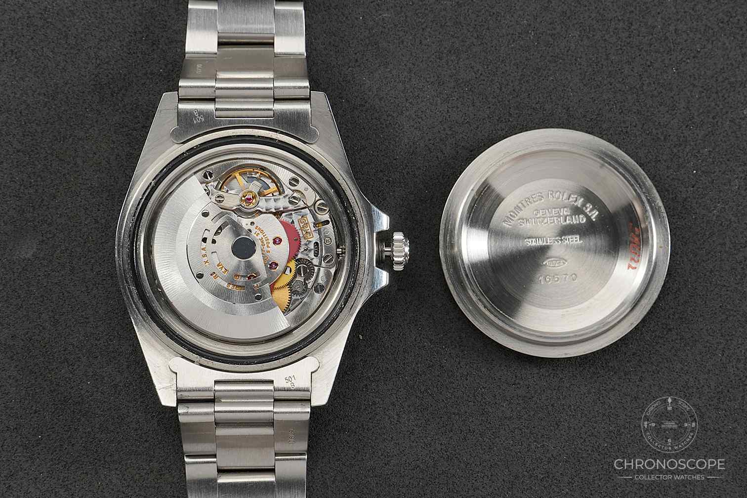 SOLD - Rolex Explorer II tritium dial sold 1998 in Spain, box and papers - Image 11