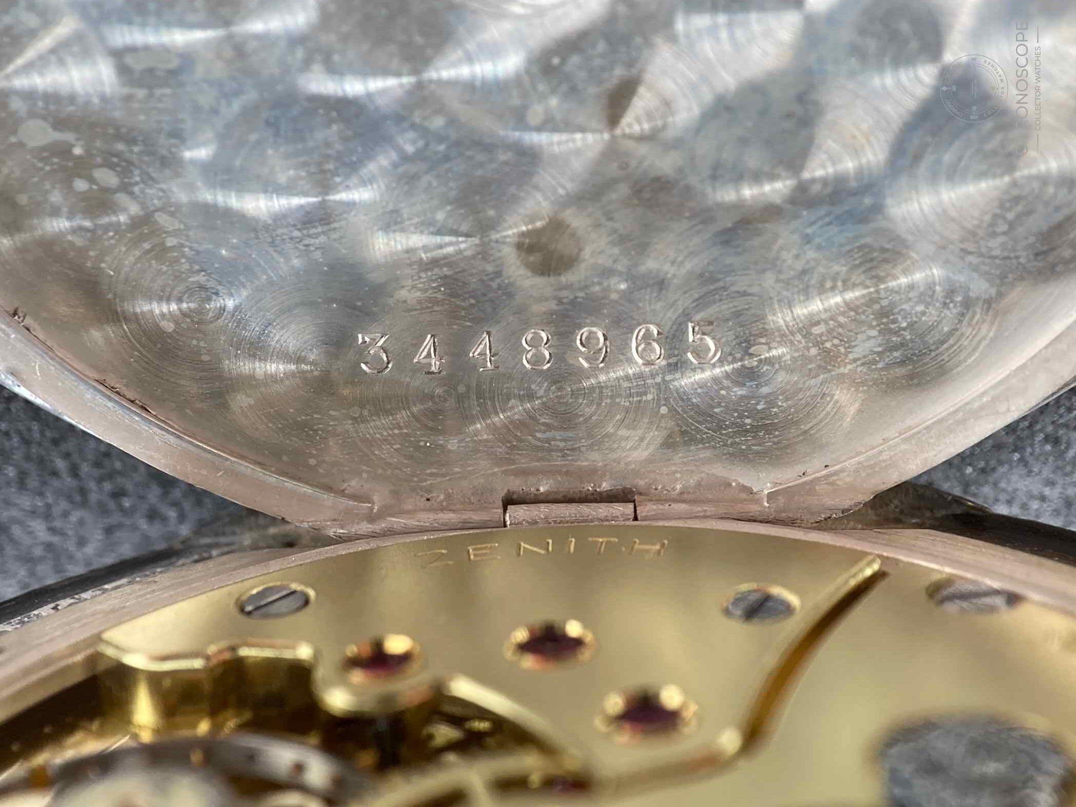 ZENITH pocket watch, Lucerne Shooting Festival 1939, 925 silver, FULL SET as delivered in 1939 – Bild 14