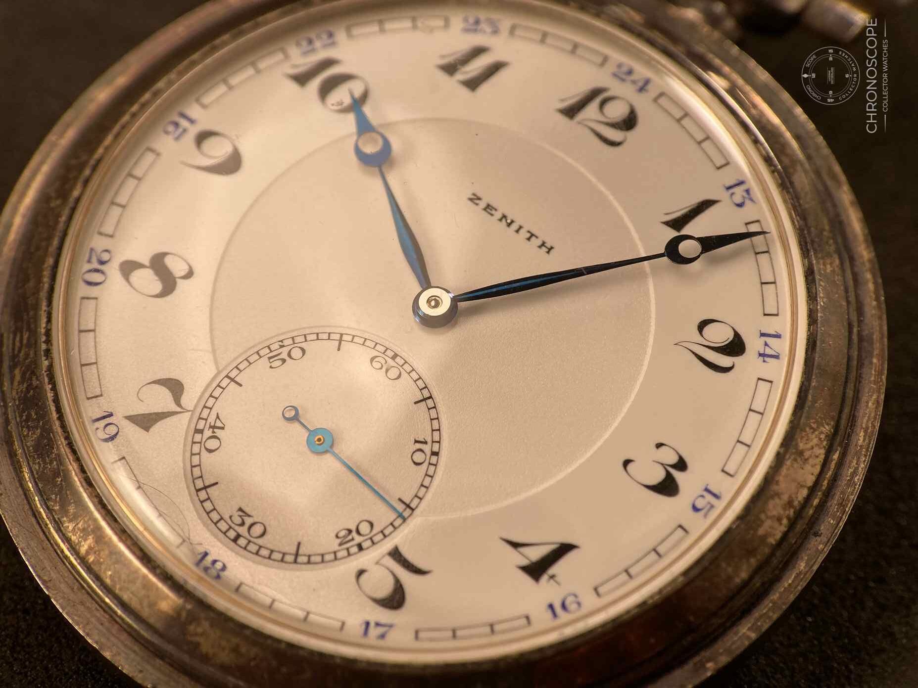 ZENITH pocket watch, Lucerne Shooting Festival 1939, 925 silver, FULL SET as delivered in 1939 – Bild 10