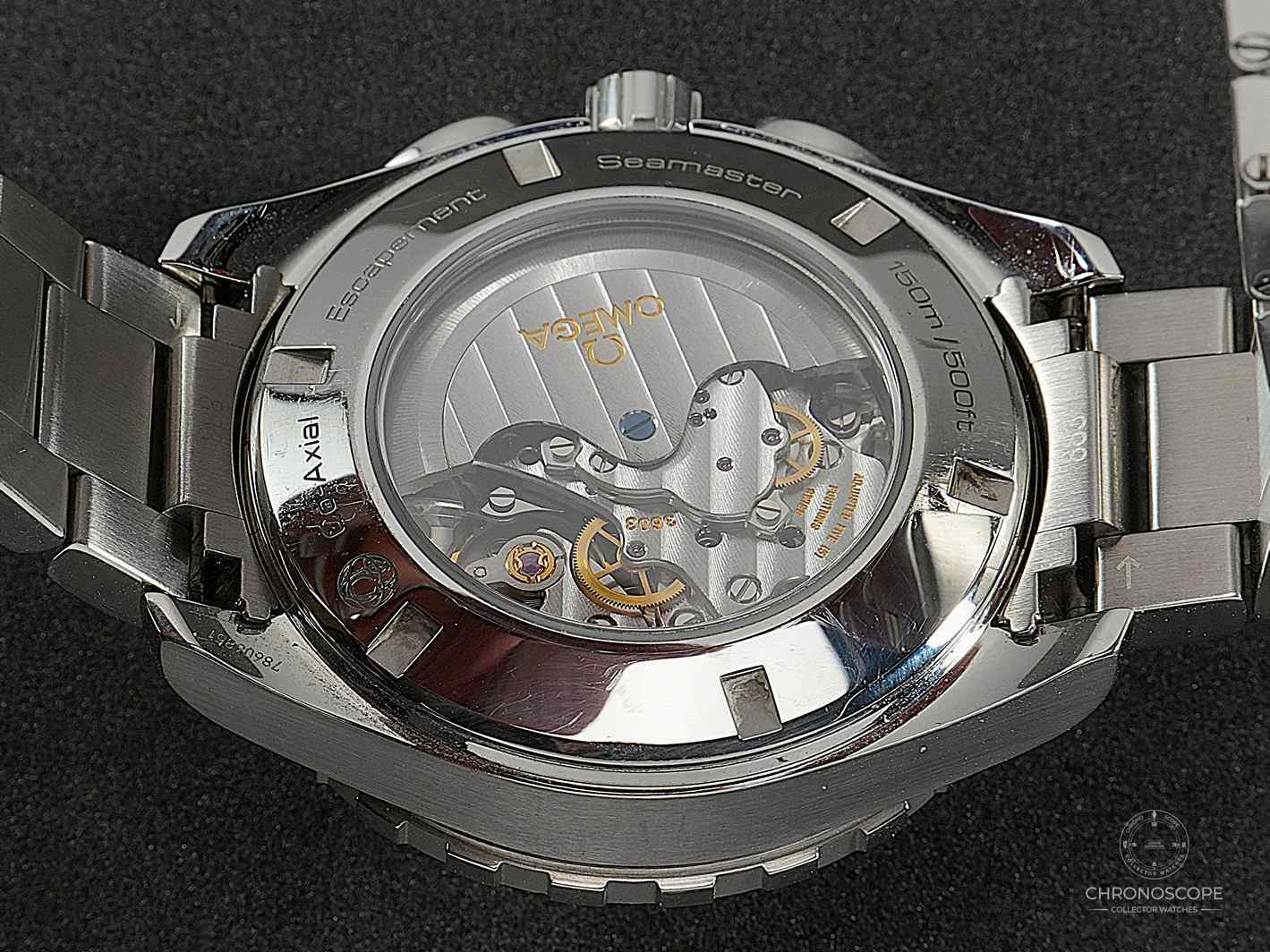 Omega Seamaster Aqua Terra 150 GMT in all original condition - Image 10