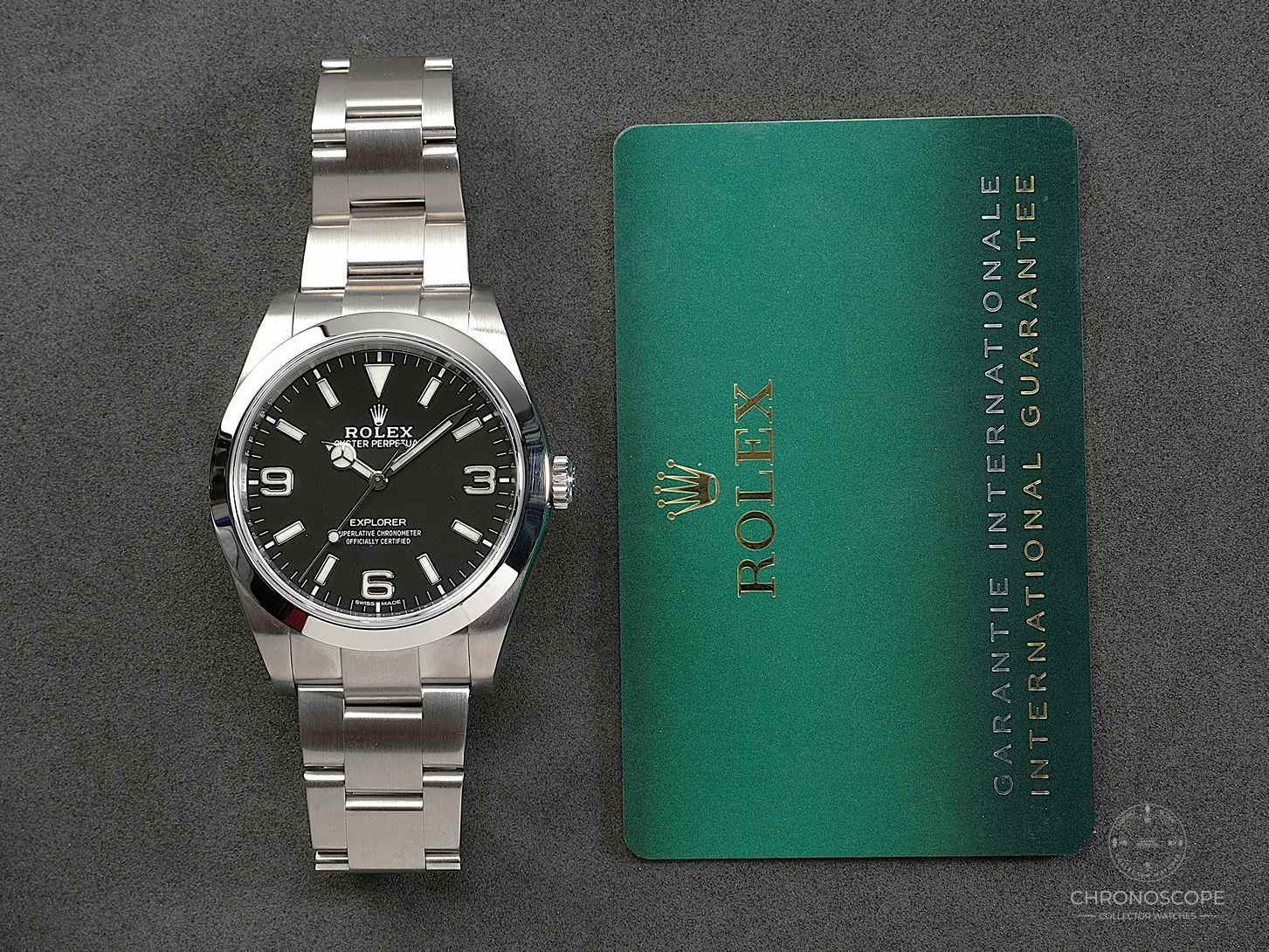 Rolex Explorer Ref. 214270 full set from 2020, first owner watch. – Bild 2