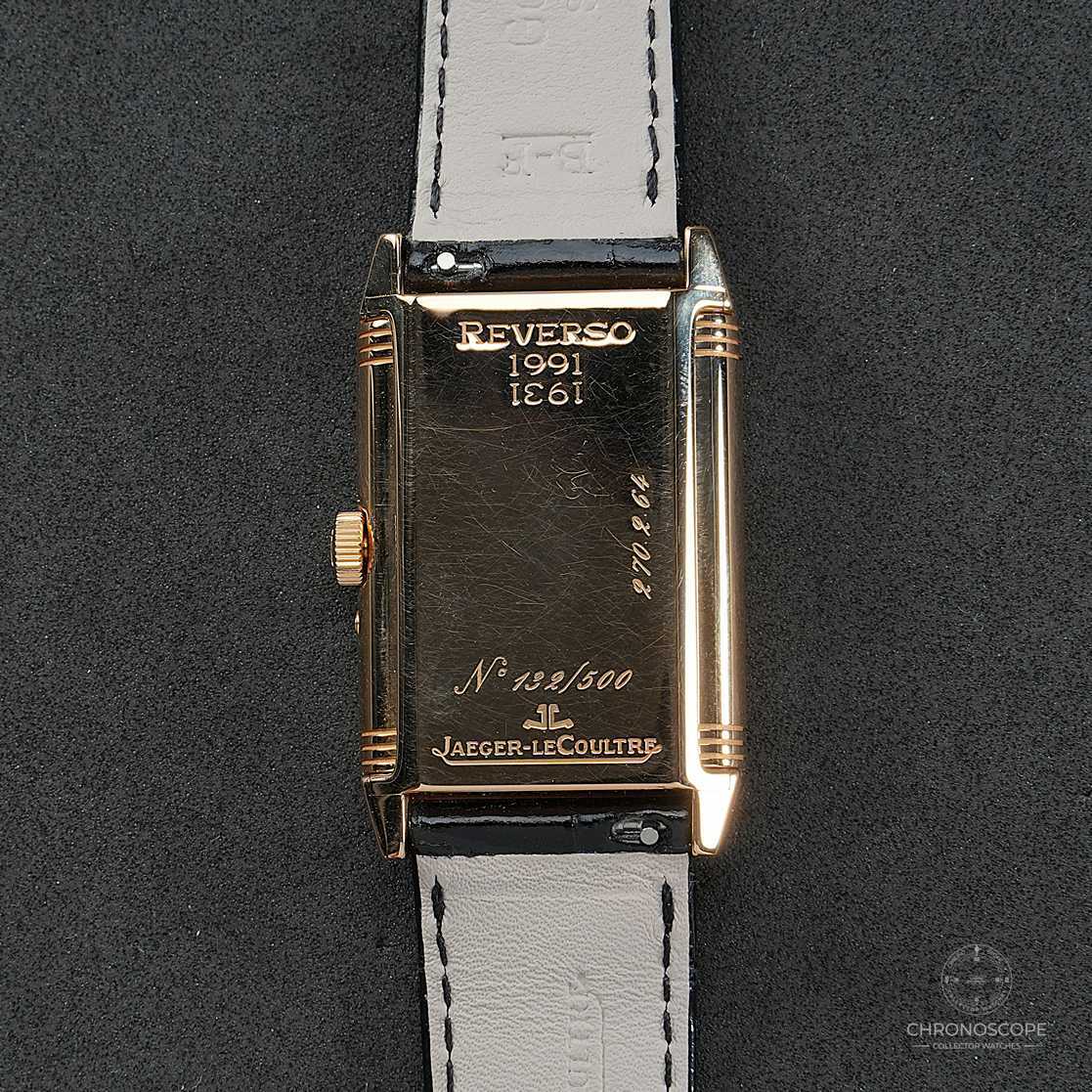 Jaeger-LeCoultre Reverso 60ème - 60th Anniversary Edition - from 1991, rare - Image 11