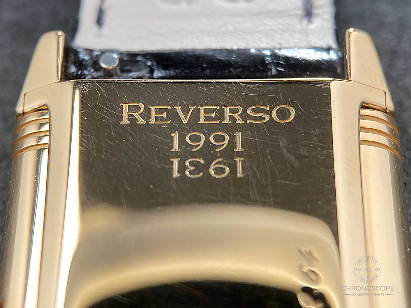 Jaeger-LeCoultre Reverso 60ème - 60th Anniversary Edition - from 1991, rare - Image 10