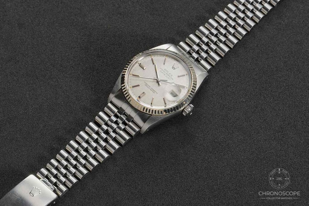 Rolex Datejust 36mm with jubilee bracelet and fluted bezel