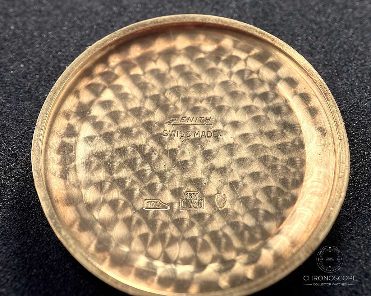 RESERVED - Zenith vintage 18k gold dress watch from 1956  - Image 11