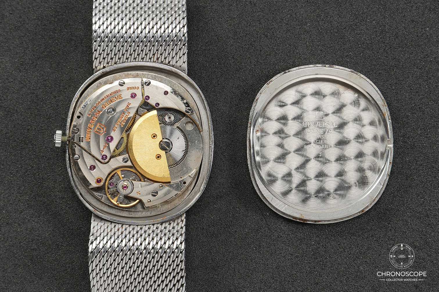 Universal Geneve White Shadow Ellipse, Microrotor - Image 9