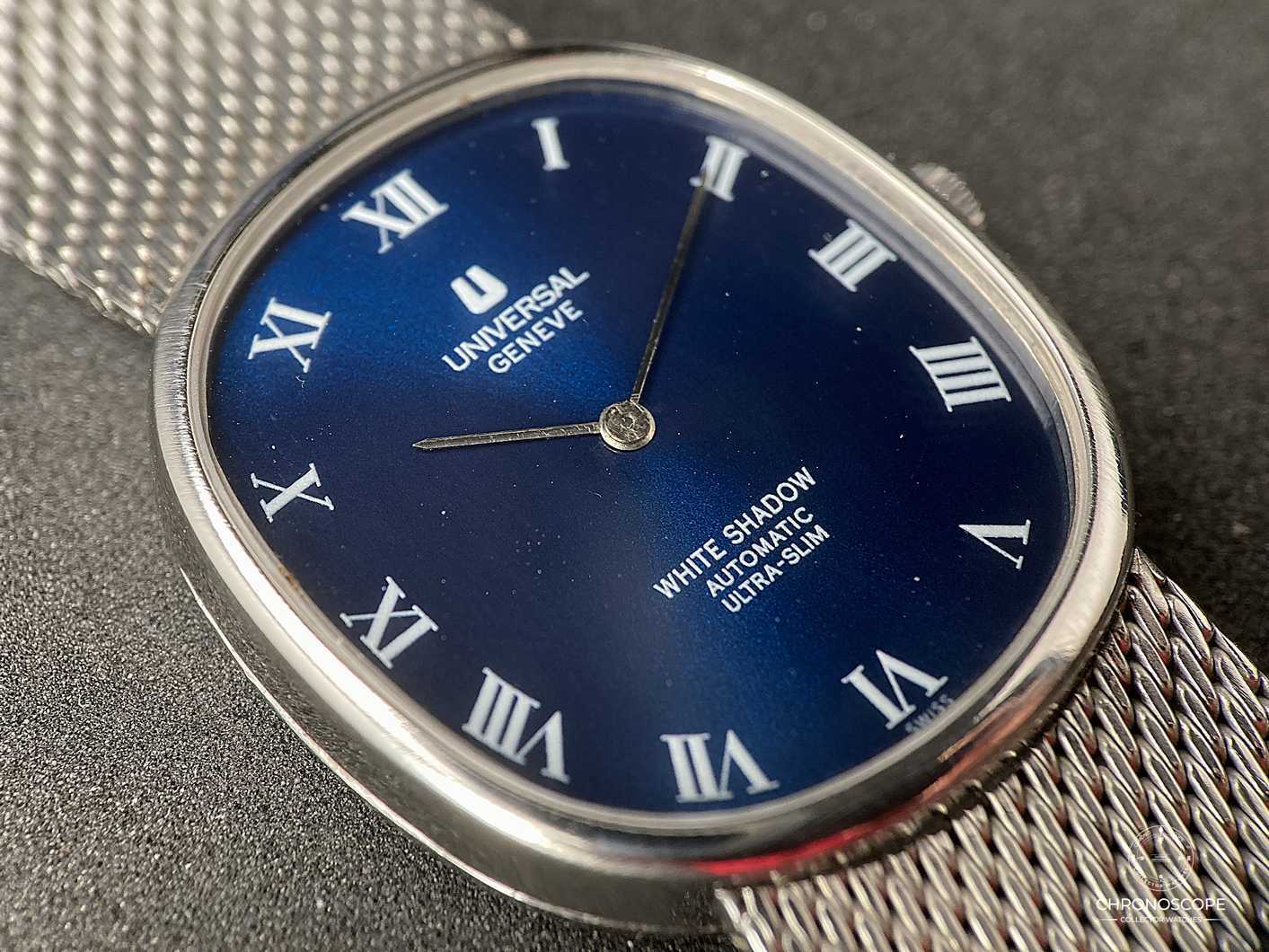 Universal Geneve White Shadow Ellipse, Microrotor Cal. 2-66, mint blue dial - Image 13