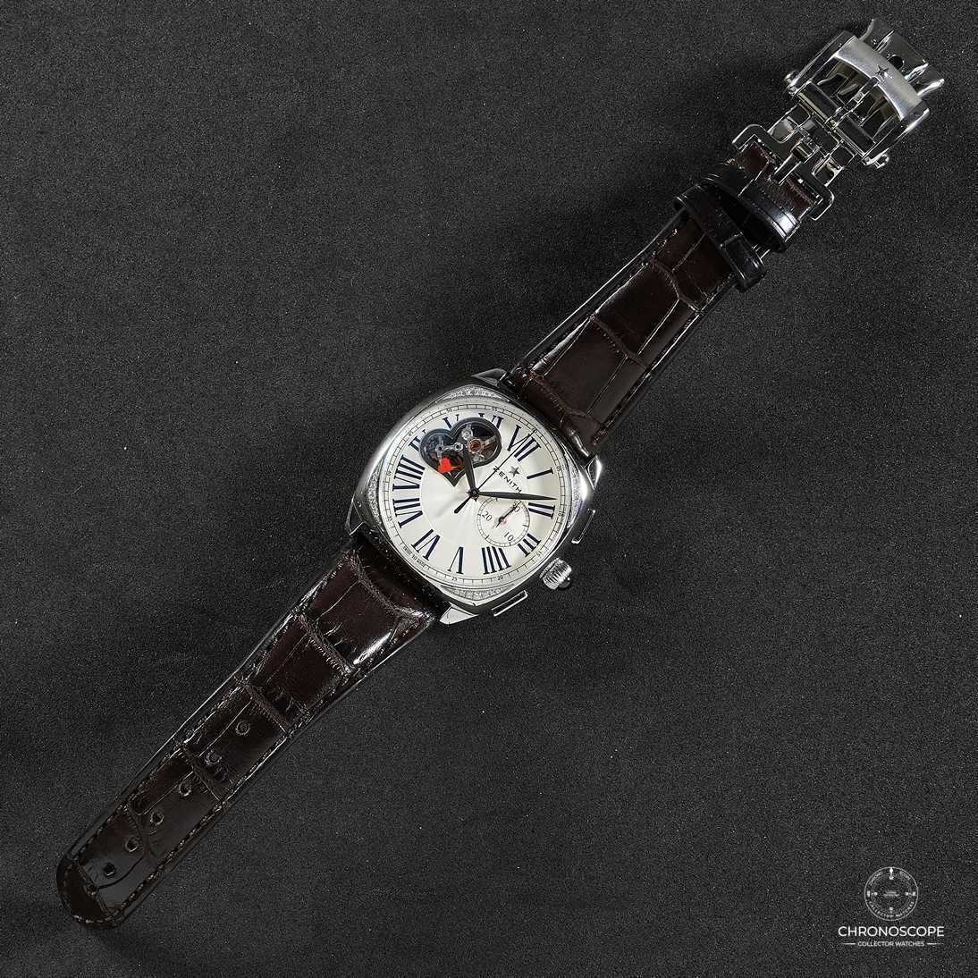 Zenith Chronomaster Open Heart ST, factory diamonds, full set 2019 - Image 6