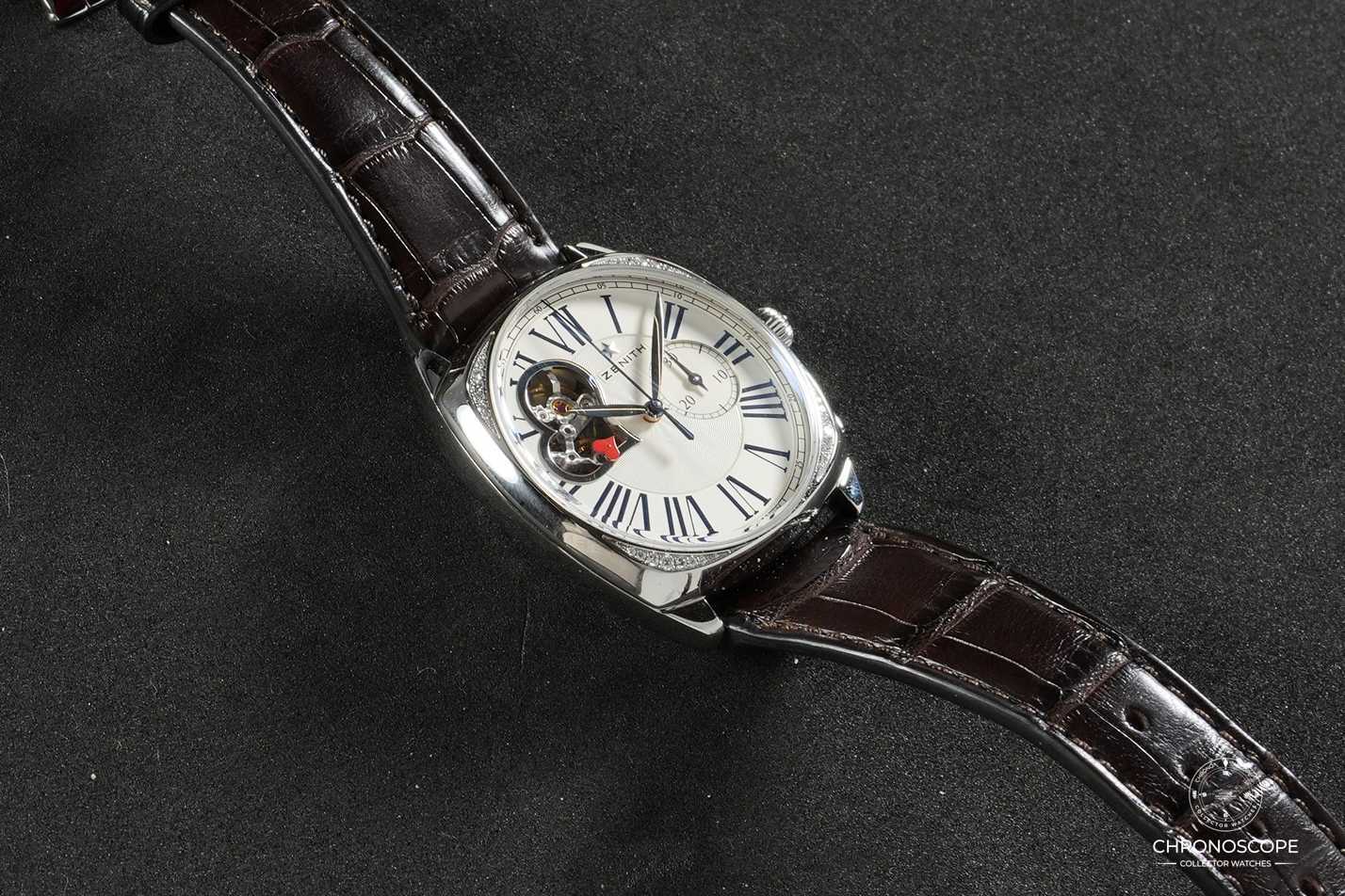 Zenith Chronomaster Open Heart ST, factory diamonds, full set 2019 - Image 4