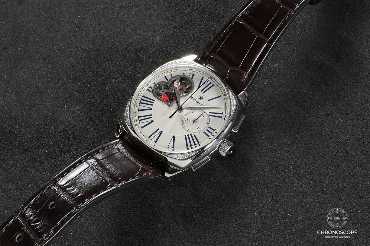 Zenith Chronomaster Open Heart ST, factory diamonds, full set 2019 - Image 5
