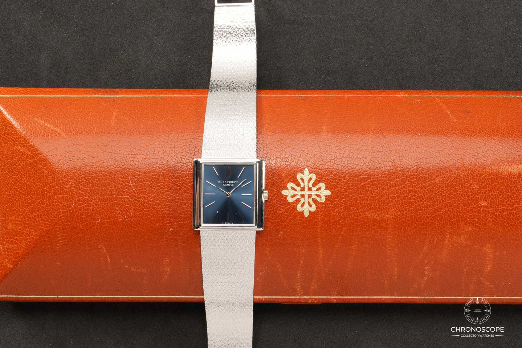 18k White Gold Patek Philippe Gondolo Reference 3671/1 First Owner Watch with Original Box, Serviced – Bild 3
