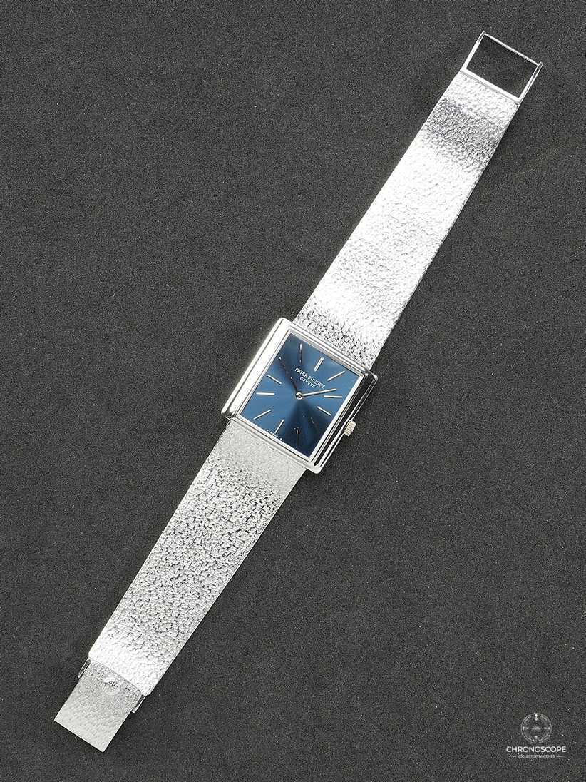 18k White Gold Patek Philippe Gondolo Reference 3671/1 First Owner Watch with Original Box, Serviced – Bild 8