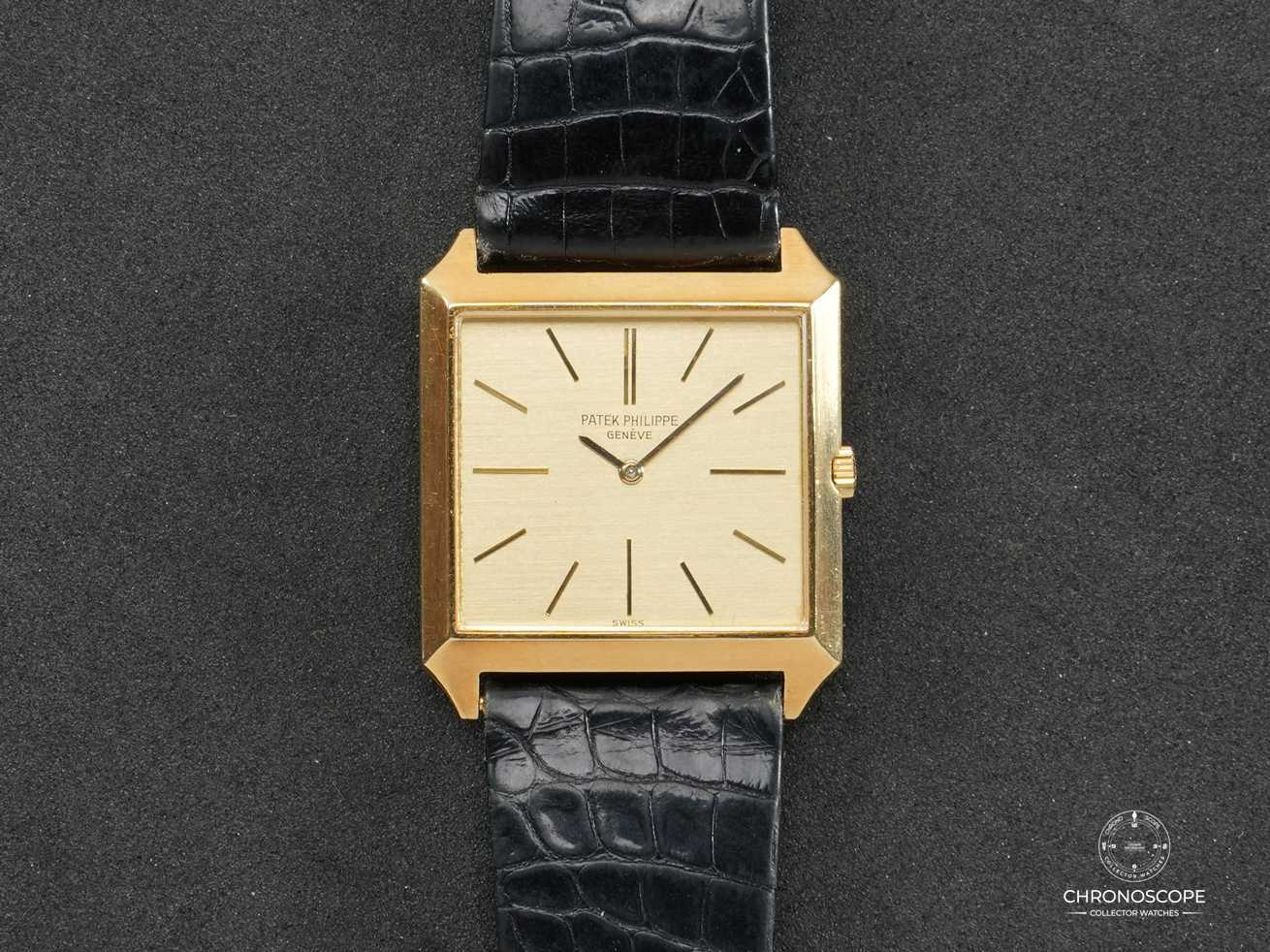 18k Yellow Gold Patek Philippe Gondolo Reference 3526, First Owner Watch with Orignal Box, Serviced