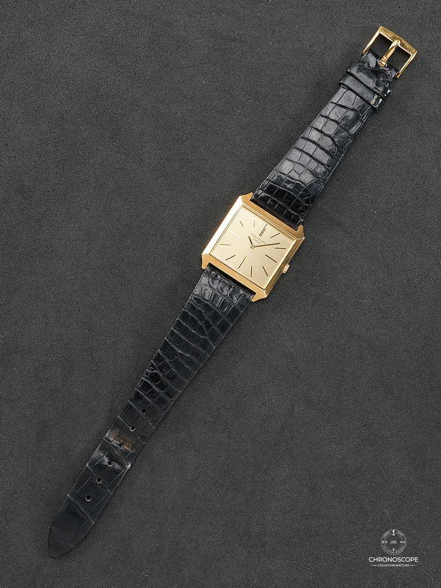 18k Yellow Gold Patek Philippe Gondolo Reference 3526, First Owner Watch with Orignal Box, Serviced – Bild 7