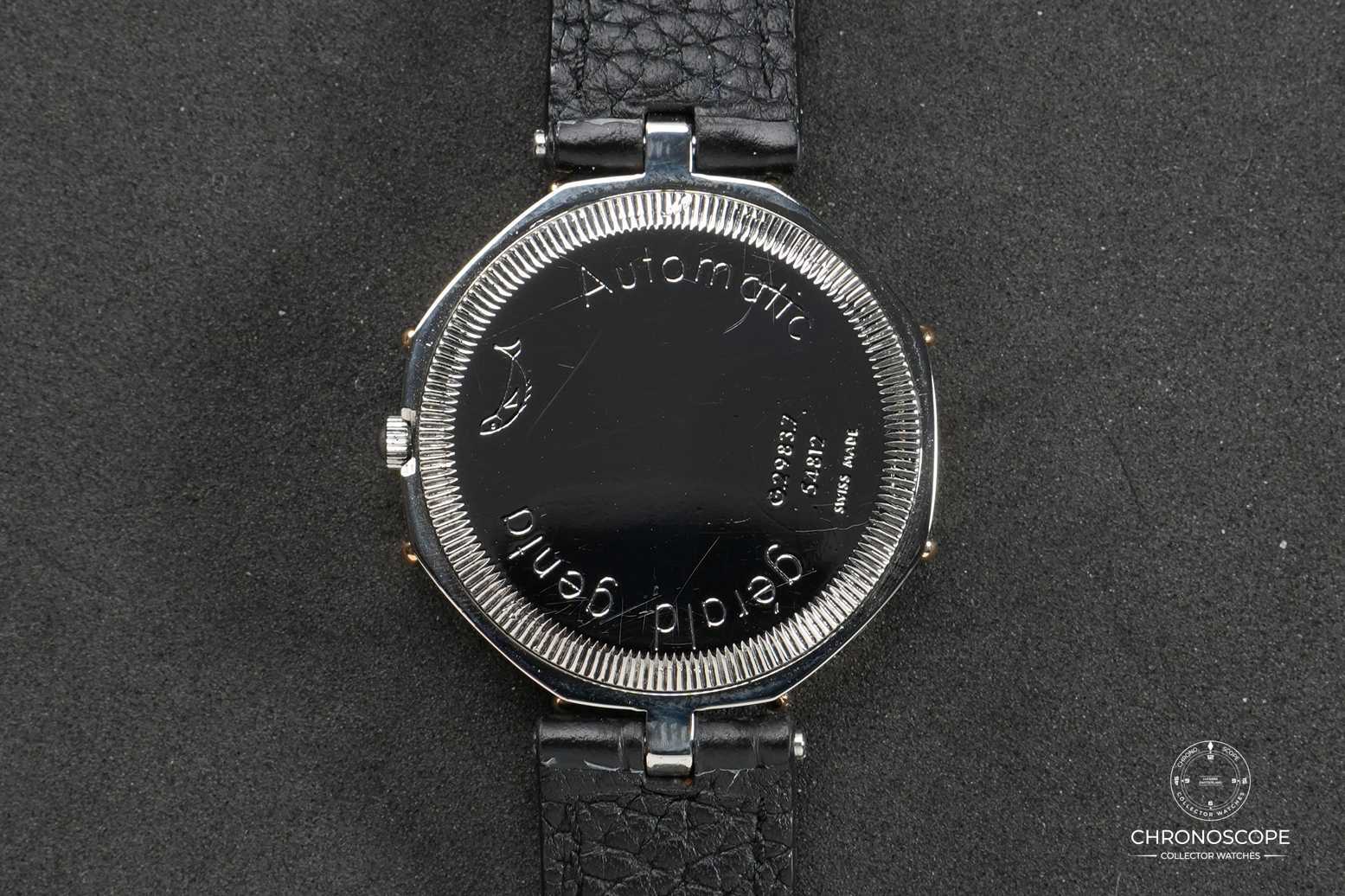 Gerald Genta Octo Calendar Reference G.2983.7 guilloché mother of pearl dial - Image 9
