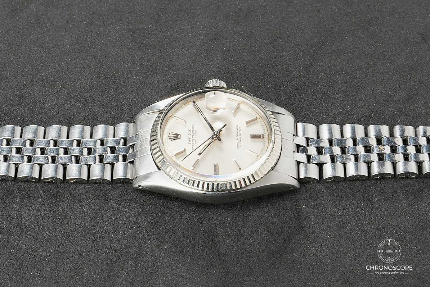 Rolex Vintage Datejust Ref. 1601 from 1975 with silver pie-pan dial - Image 5